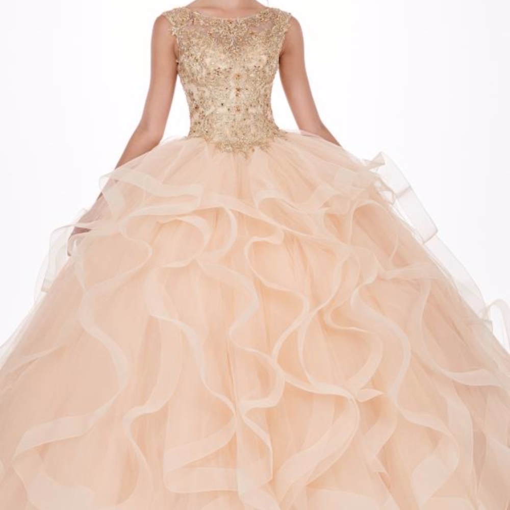 Mary's High Neckneckline Beaded Dress